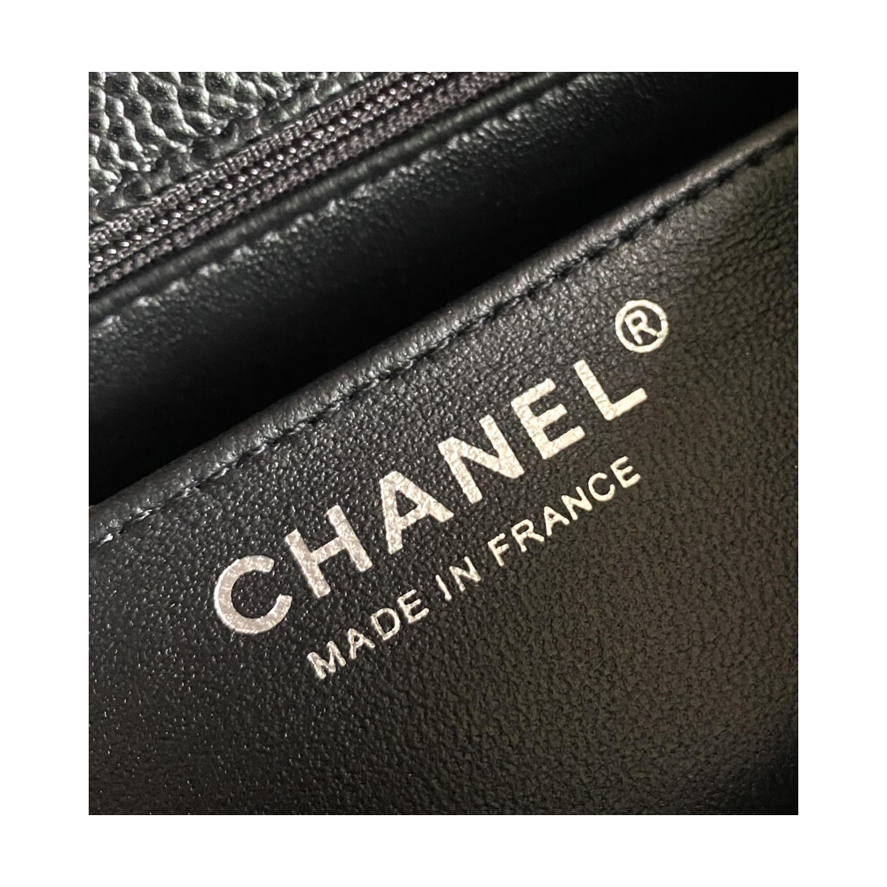 Chanel Caviar Quilted Mini Flap Bag 20cm