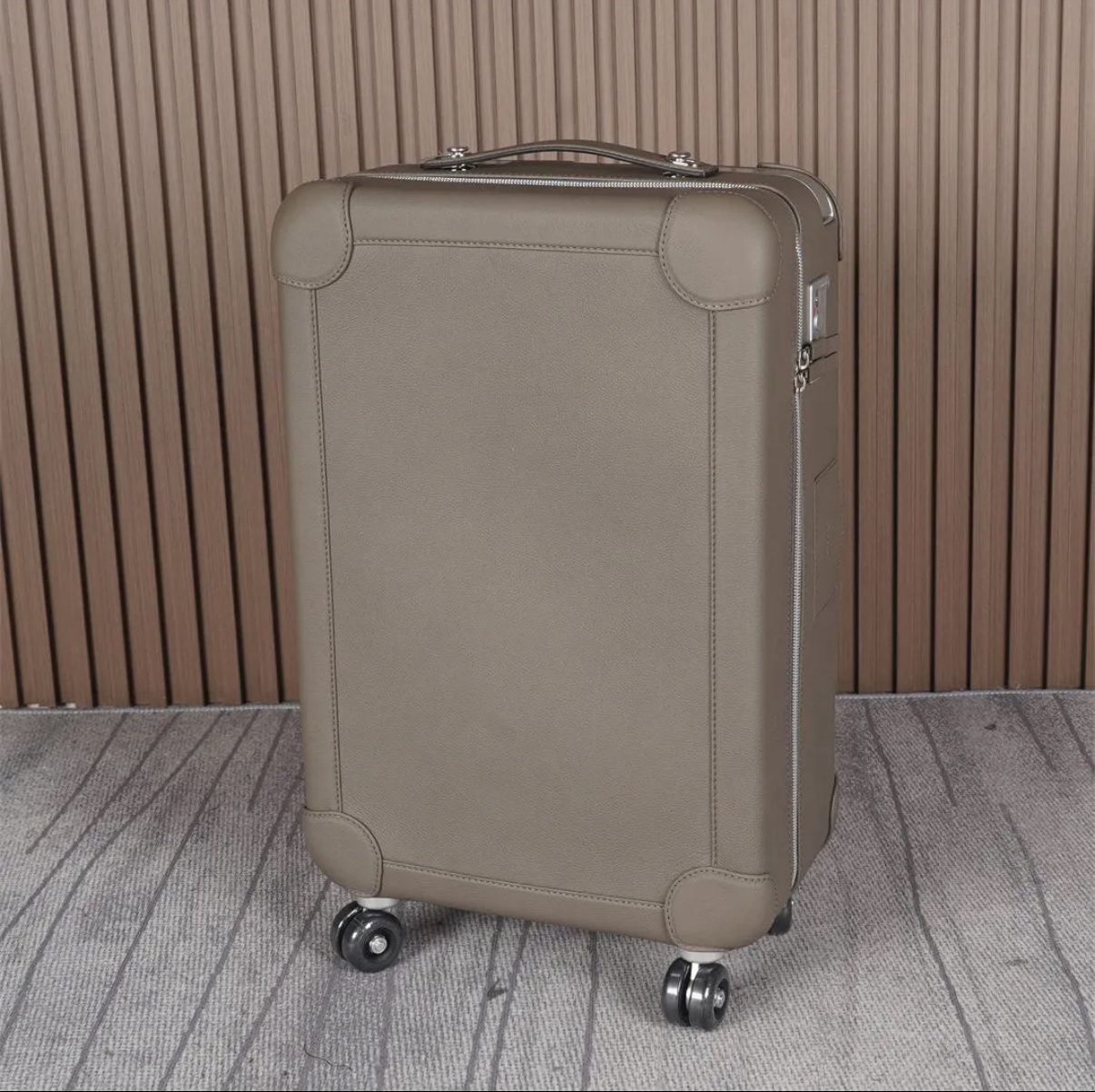 Elephant gray suitcase
