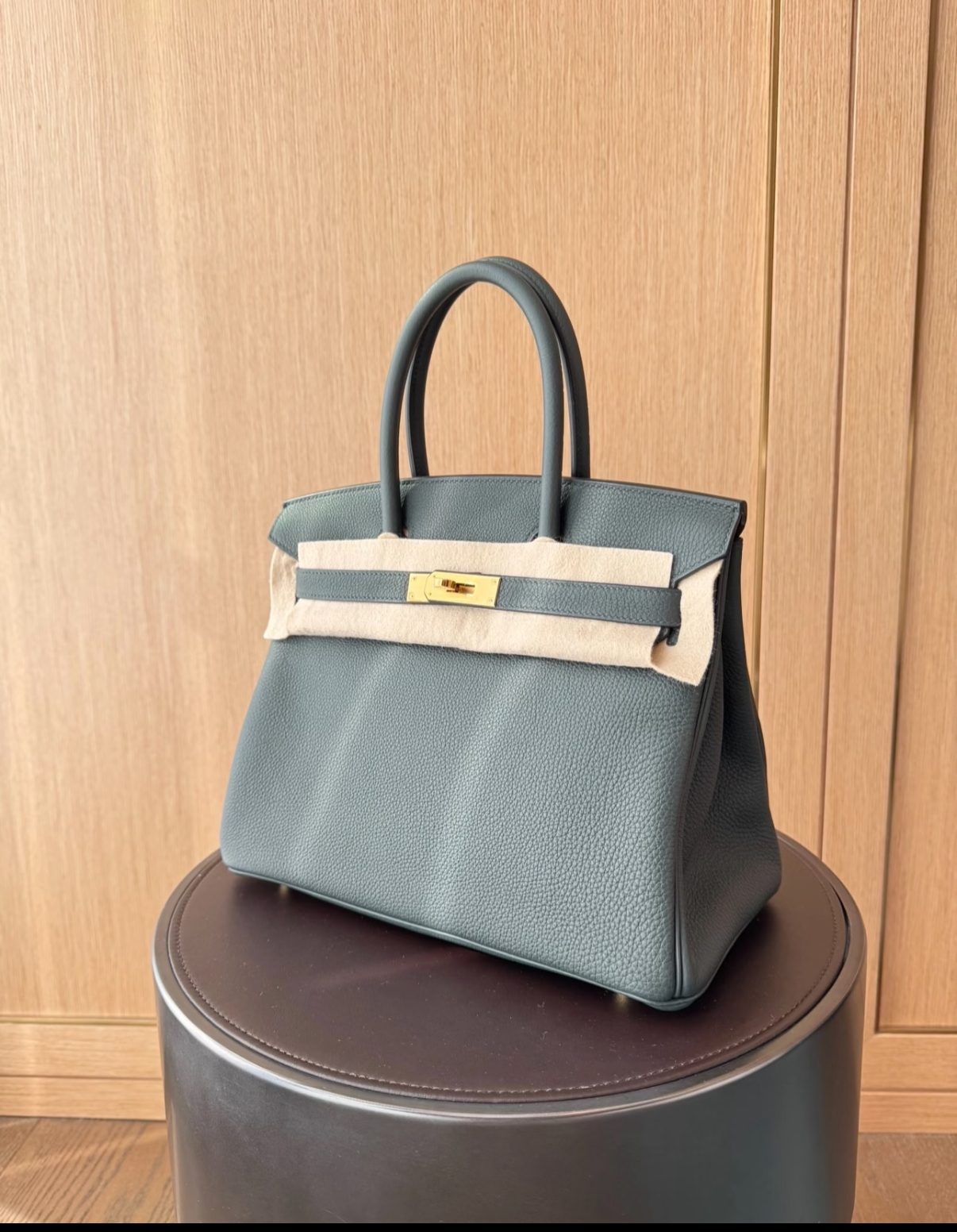 Birkin 25-35 Emerald TOGO Custom
