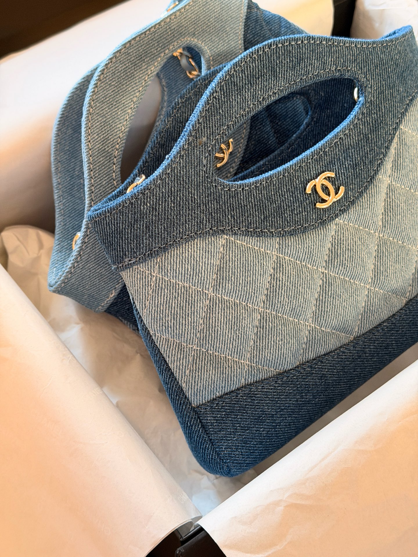 CHANEL 31 Nano Denim Bag