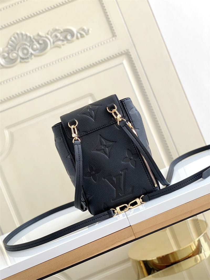 Louis Vuitton Tiny Backpack 13Cm Black