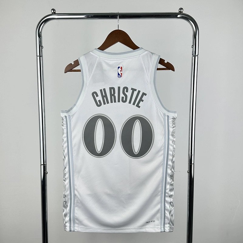 2025 NBA Dallas Mavericks 00 CHRISTIE Basketball Jersey