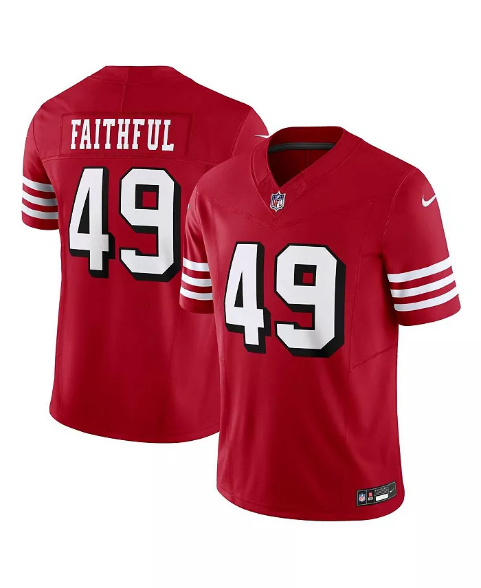 The Faithful San Francisco 49ers Nike Vapor F.U.S.E. Limited Jersey - Scarlet