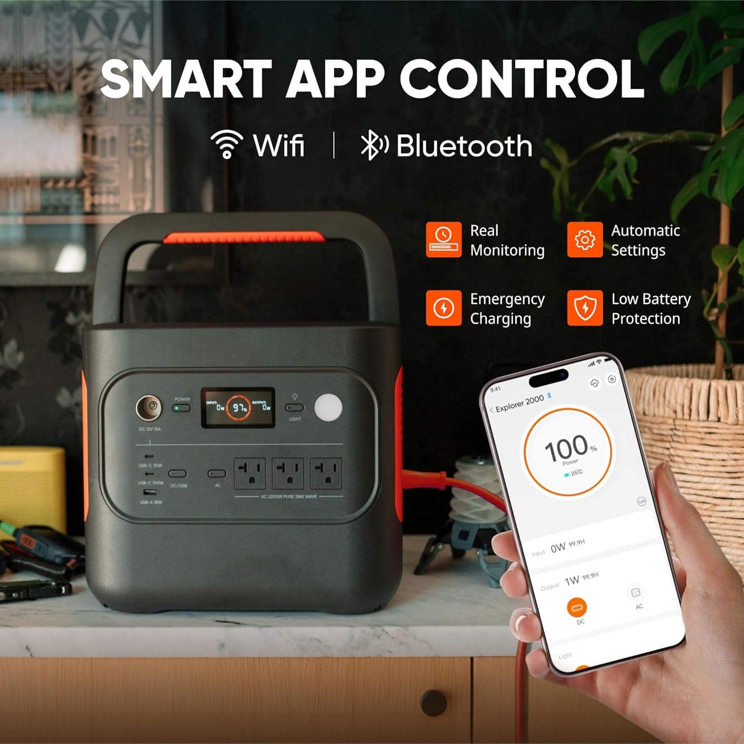 🔥Spring Fresh Sale 🎁2000 v2 Portable Power Station