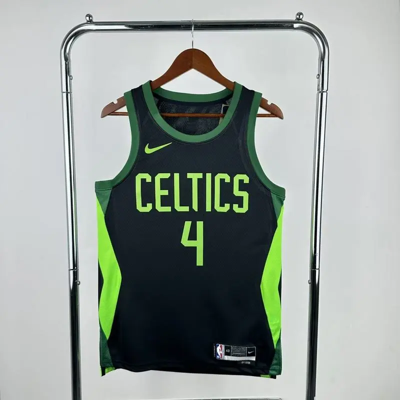2025 NBA Boston Celtics 4 HOLIDAY Basketball Jersey
