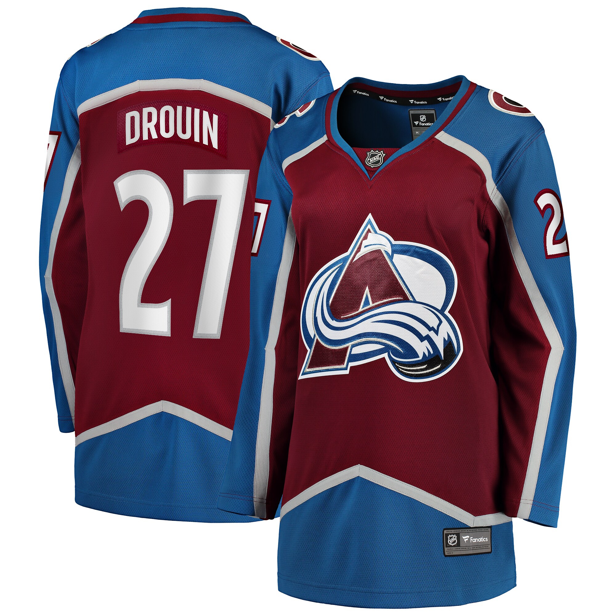 Jonathan Drouin Colorado Avalanche Fanatics Women’s Home Breakaway Player Jersey – Maroon