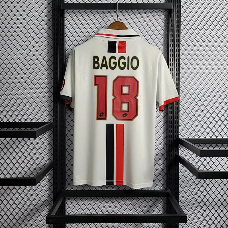 Retro 1996-97 AC Milan away BAGGIO BARESI VIEIRA ALBERRTINI Football jersey