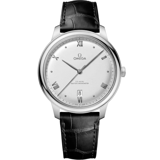 Omega De Ville Prestige 40 mm Silver Dial Stainless Steel Strap 434.13.40.20.02.001