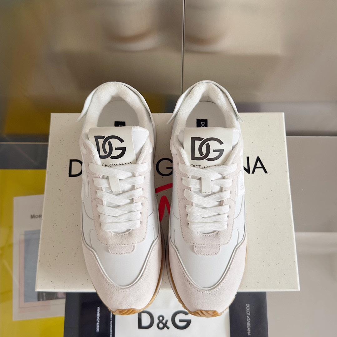 DOLCE & GABBANA Mixed-material DG CUSHION sneakers