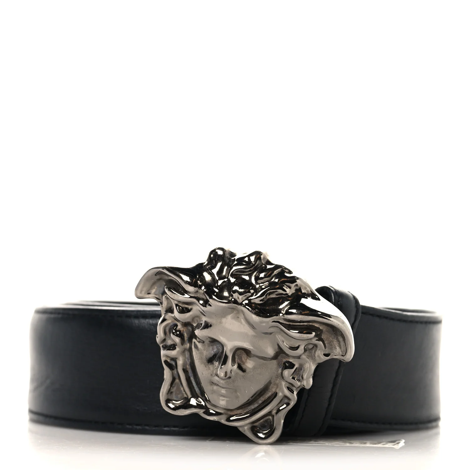 Calfskin 4cm La Medusa Belt 110 44 Black