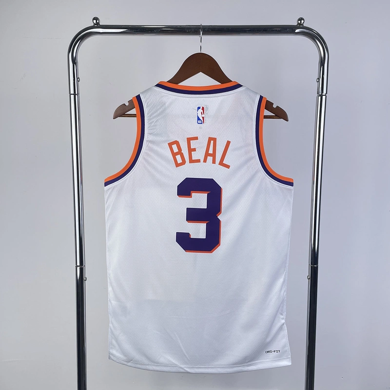 2024 NBA Phoenix Suns 3 BEAL Basketball Jersey