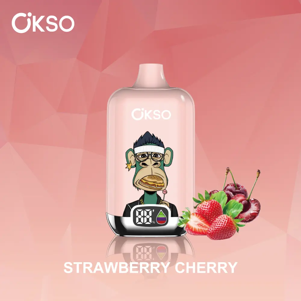 OKSO Digital box 12000 12K Puffs Rechargeable LED Display Disposable Vape