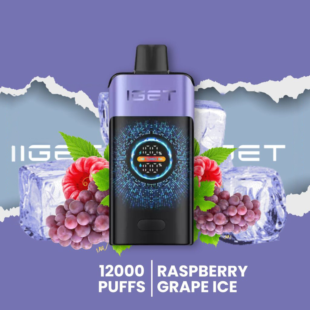 Iget One - Raspberry Grape Ice