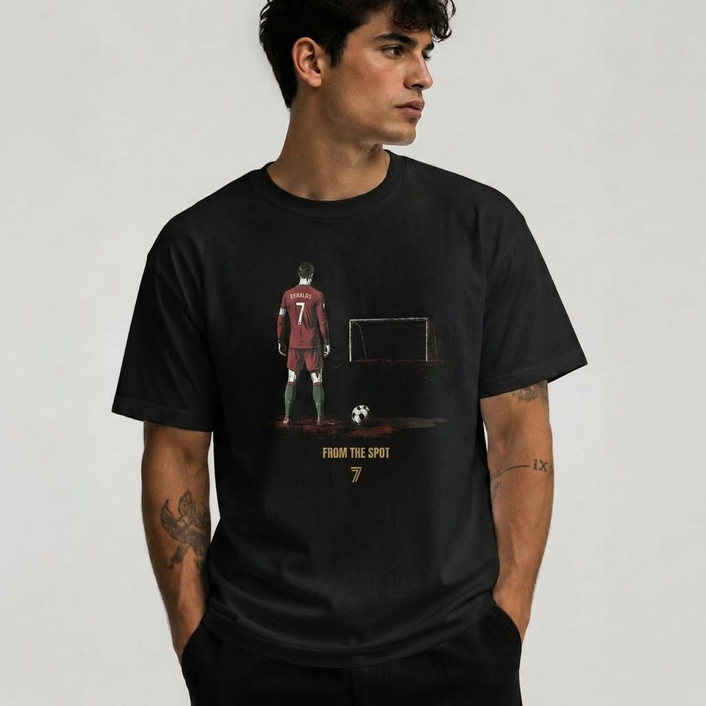 Cristiano Ronaldo Pure Cotton Unisex T-Shirt – Limited-Time Offer