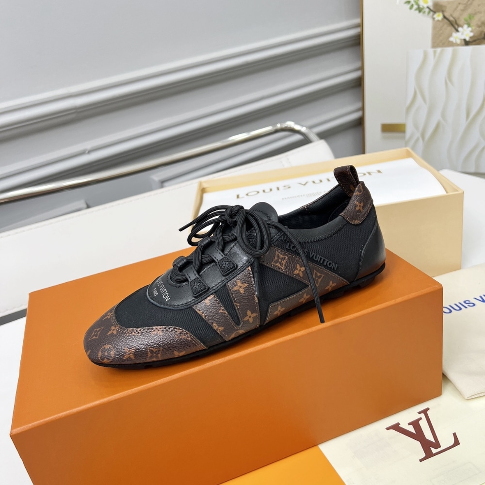 Louis Vuitton Lv Sneakerina Monogram Black 1Ahndo
