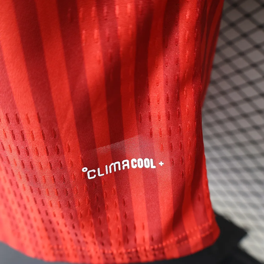 2026/27 Bundesliga Bayern Munich Team Home Football Jersey Player Version Long Sleeves - JerseyFun