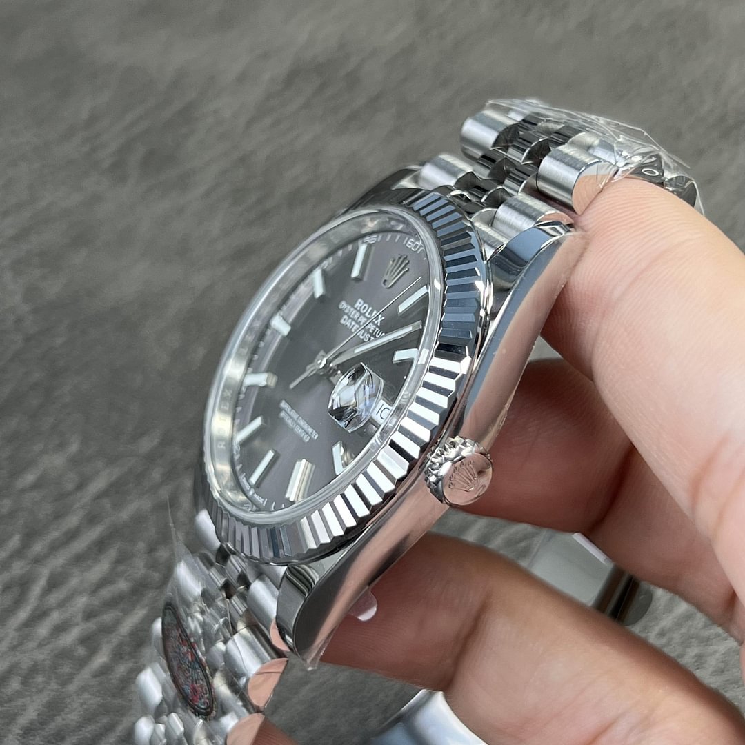 Rolex Datejust 41mm Rhodium Dial 126334 Jubilee