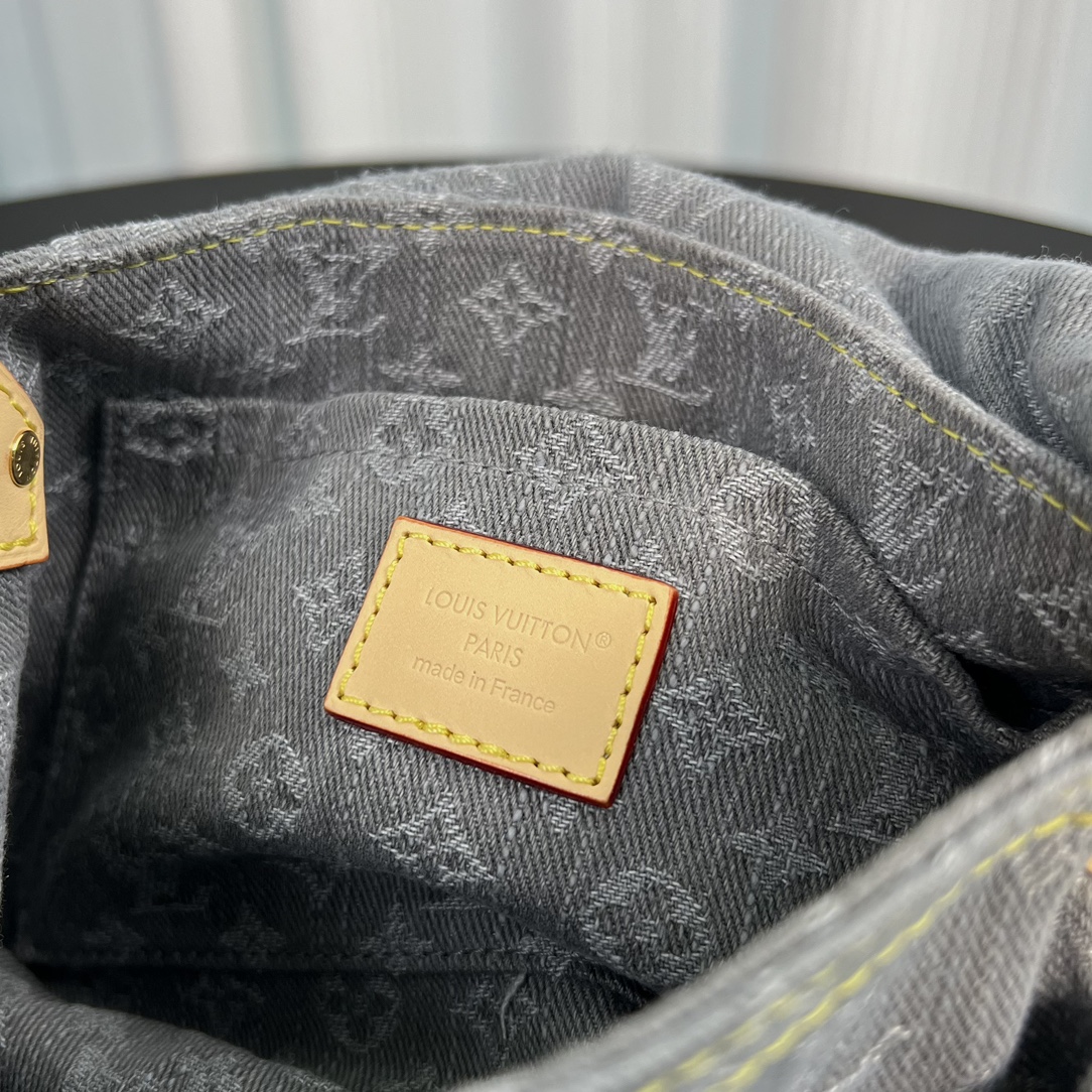 Louis Vuitton Monogram Denim Sunset Shoulder Bag 27cm/ 10.6in