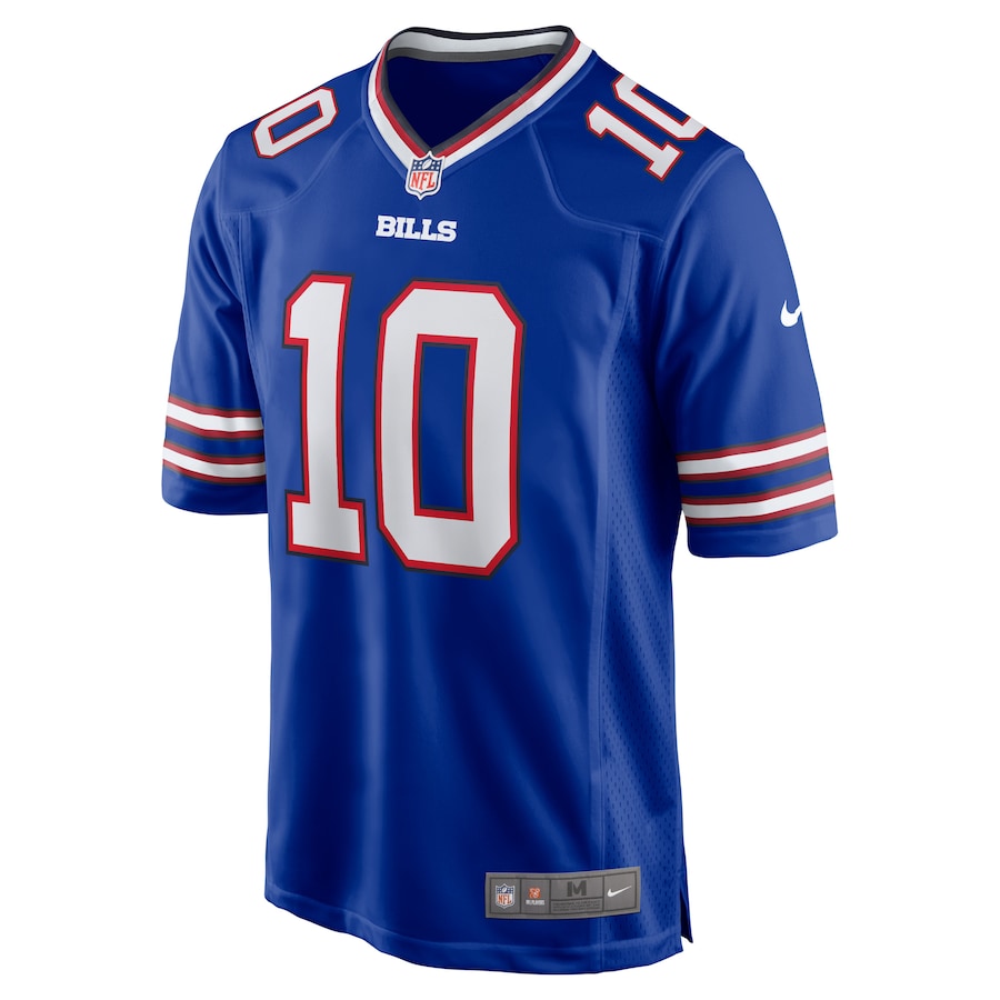 Buffalo Bills #10 Mitchell Trubisky Blue Vapor Untouchable Limited Stitched Jersey