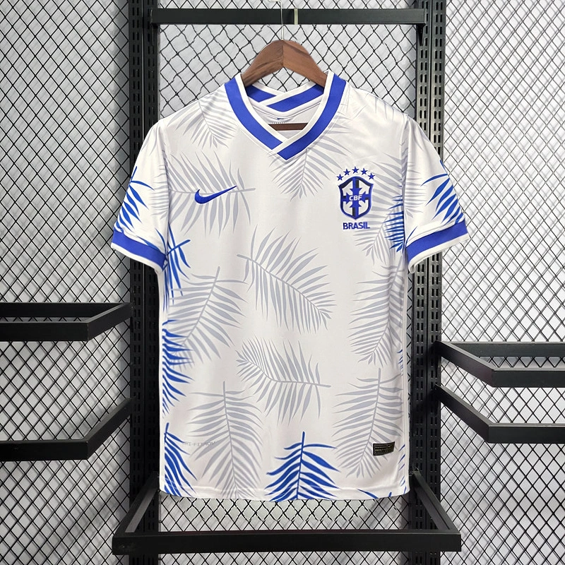 2022 Brazil White Football jersey