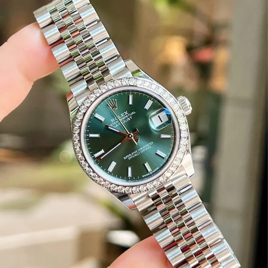 [Superclone] Rolex Datejust 36mm Mint Green Dial Jubilee 126284RBR