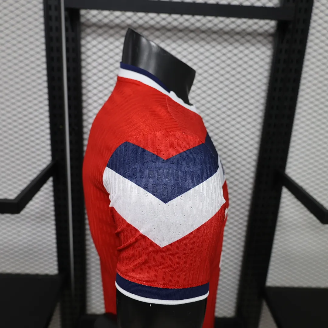 2026/27 Ligue 1 Lille Team Home Football Jersey Player Version - JerseyFun