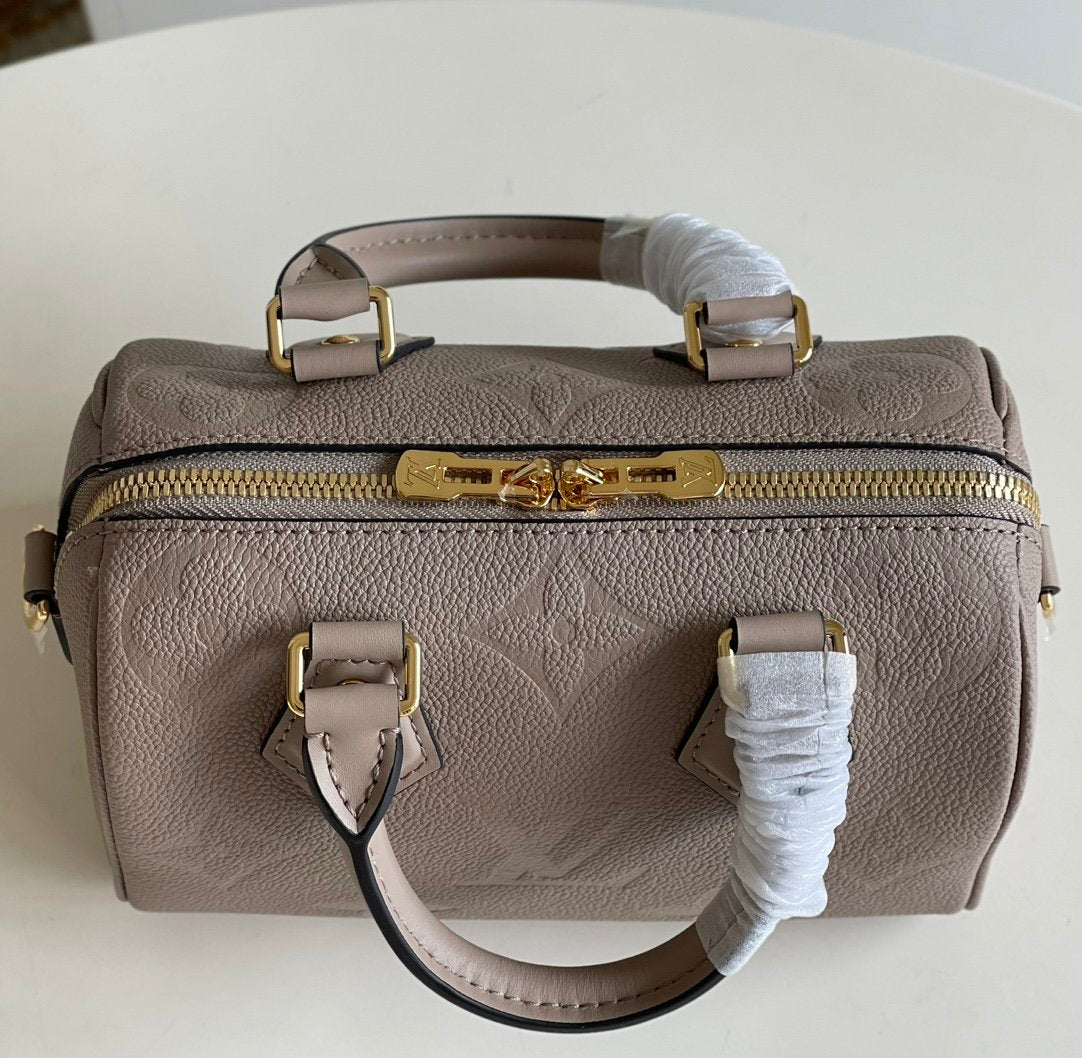 Louis Vuitton Speedy Bandoulière 25 Monogram Empreinte Tourterelle 25cm M59273