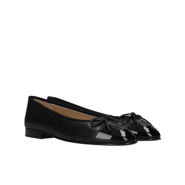Chanel Flat Black Sandals G02819 Y01552 94305