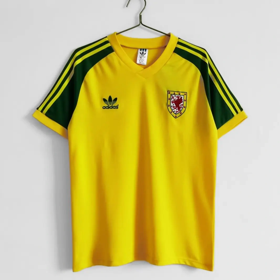 Retro 1982 Wales Away retro football jersey