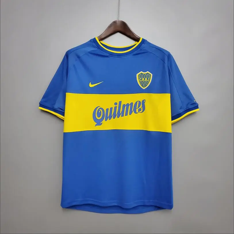 Retro 1999-00 Boca Juniors home Football jersey Retro