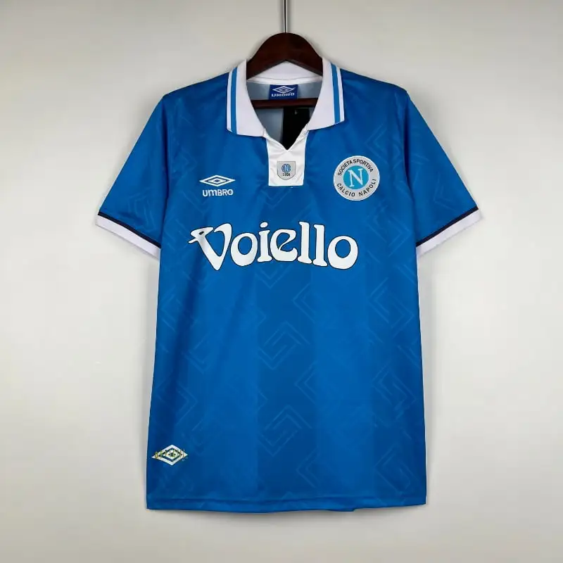 Retro 1993-94 Napoli Home Football jersey retro