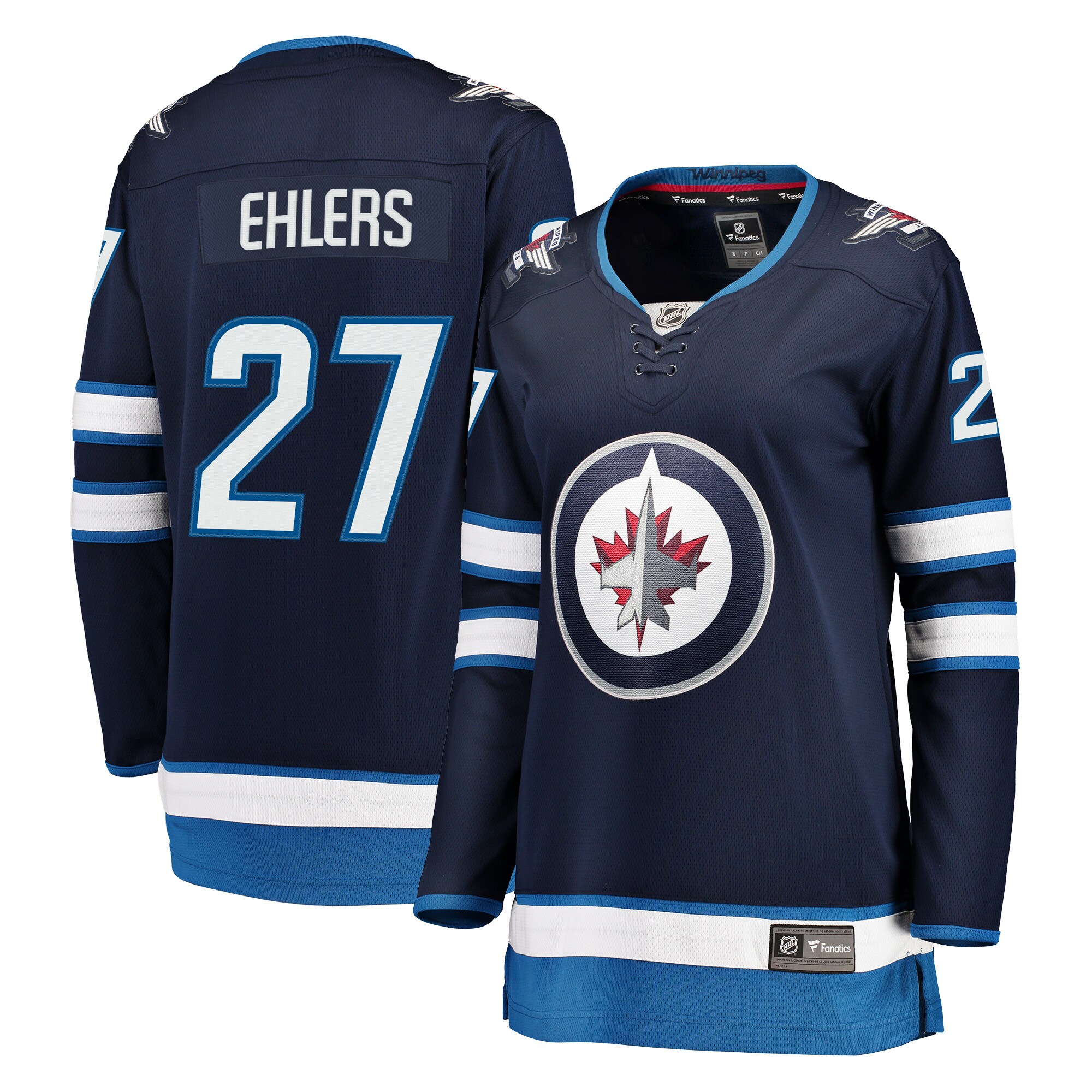 Nikolaj Ehlers Winnipeg Jets Fanatics Women’s Breakaway Player Jersey – Navy