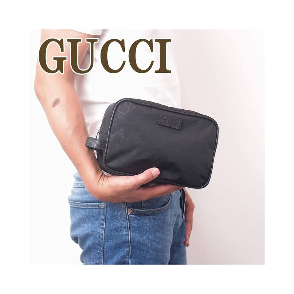 Gucci GG Guccissima Nylon Toiletry Bag