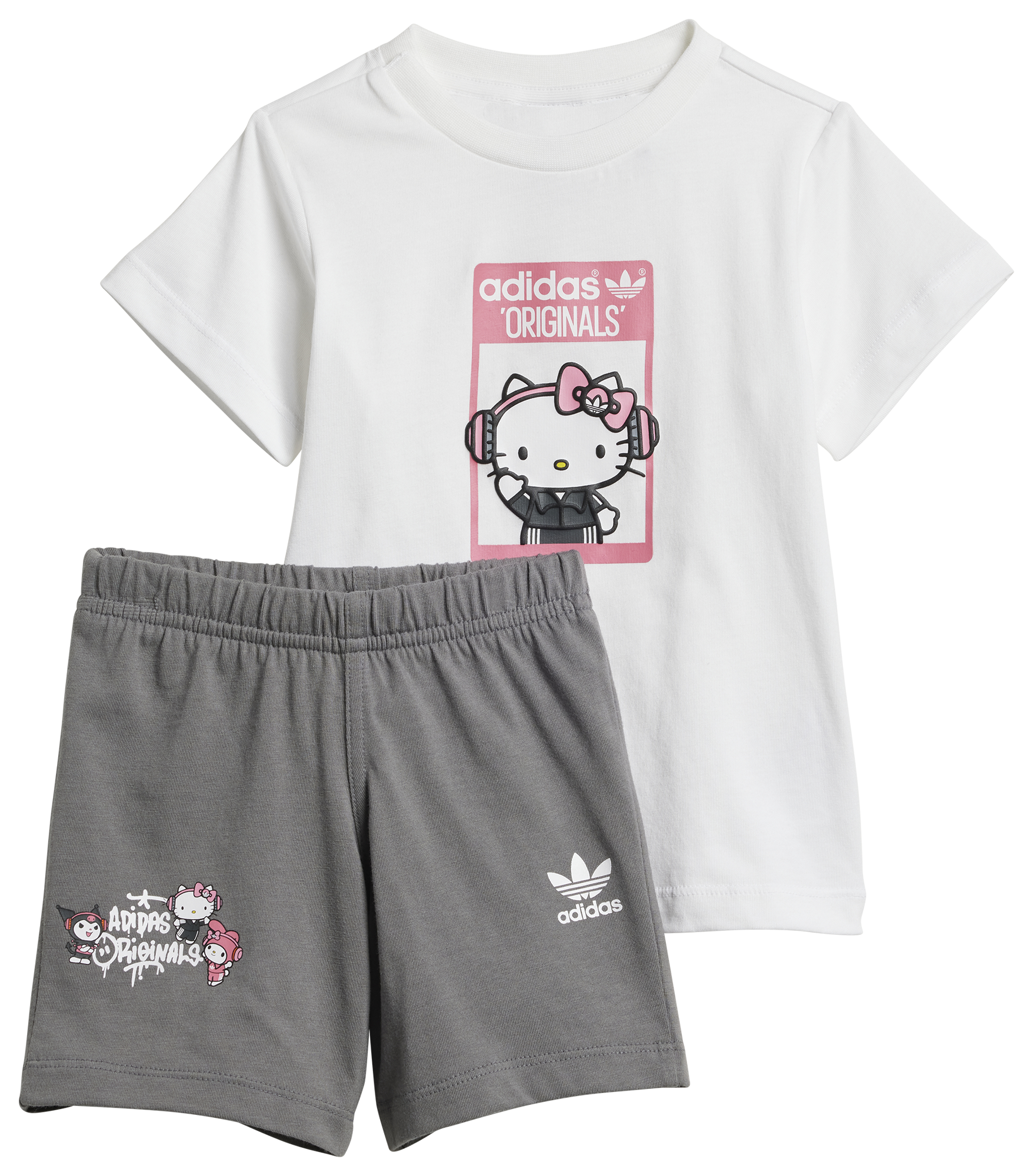 adidas Originals Hello Kitty T-Shirt & Shorts Set