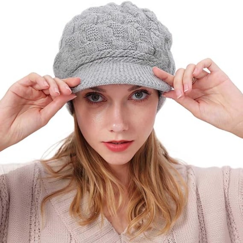 Winter Hats Knitted Beanie Hat