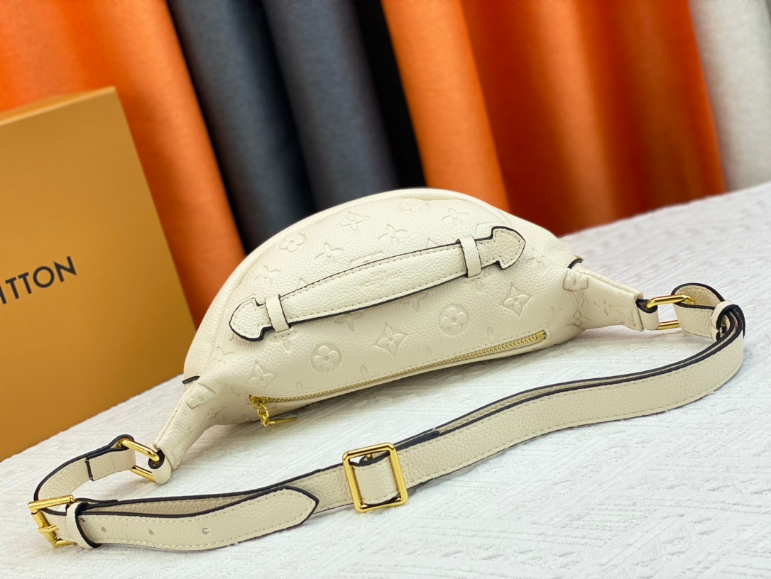 Louis Vuitton Monogram Empreinte Creme Bumbag 37cm/14.6in M44836