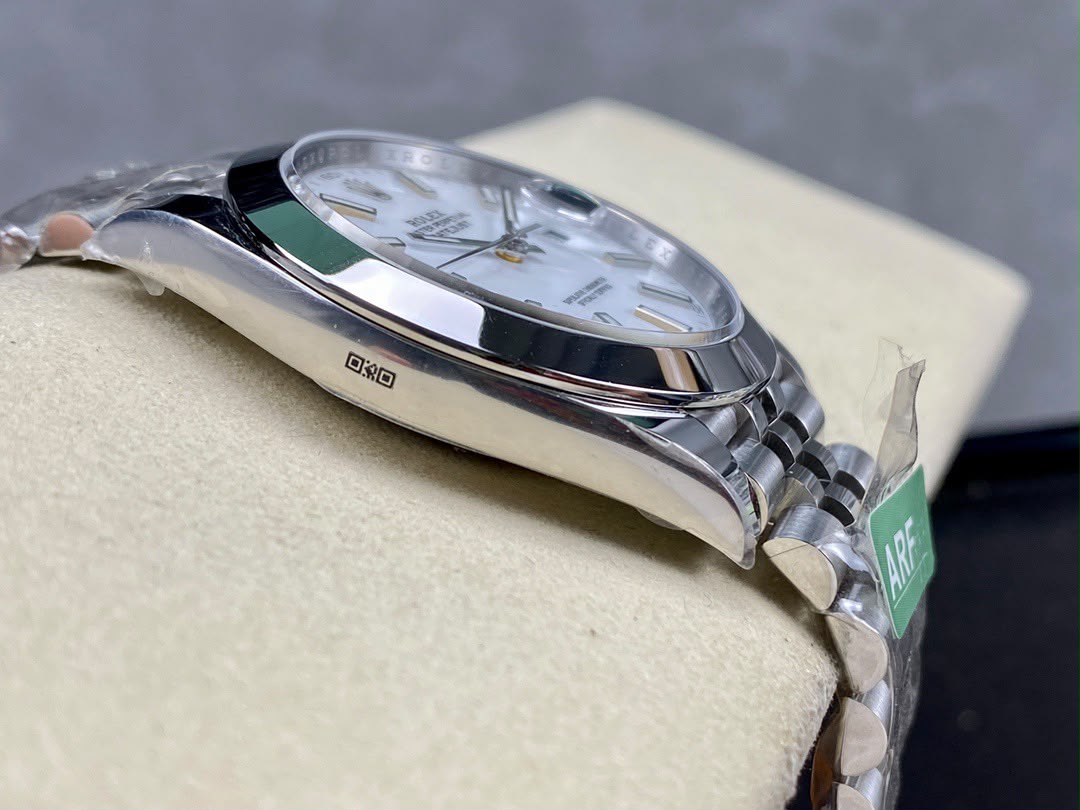 Rolex Datejust 41mm White Dial 126334 Jubilee Flutted