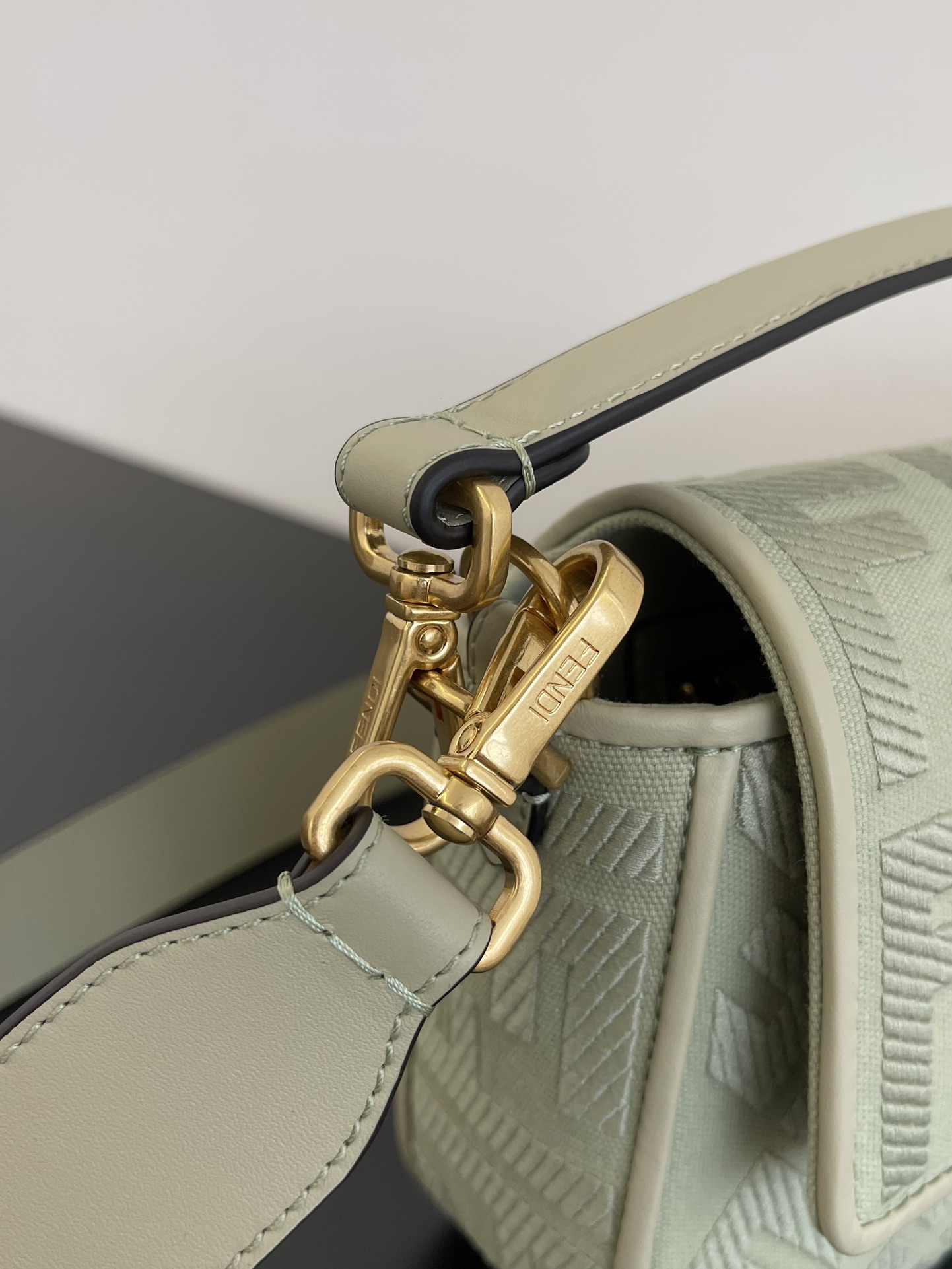 Fendi Baguette Leather Bag 26cm/ 10.2in