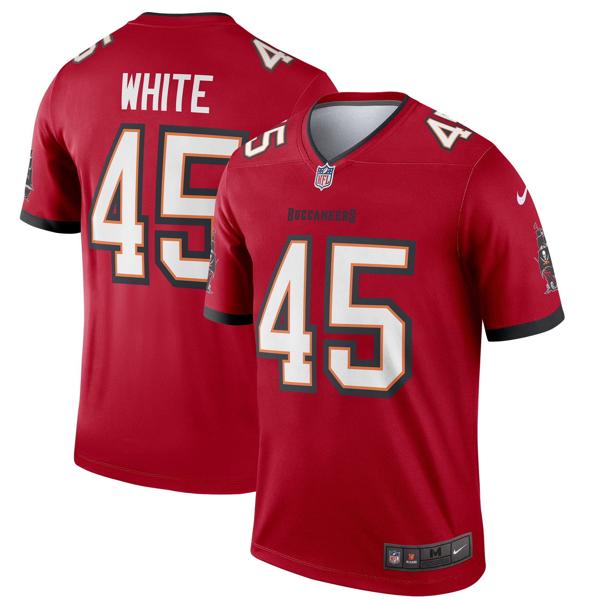 Devin White Tampa Bay Buccaneers Nike Legend Jersey - Red
