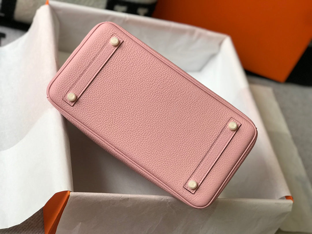 Hermes Birkin 35Cm Pink Togo Leather Gold Hardware