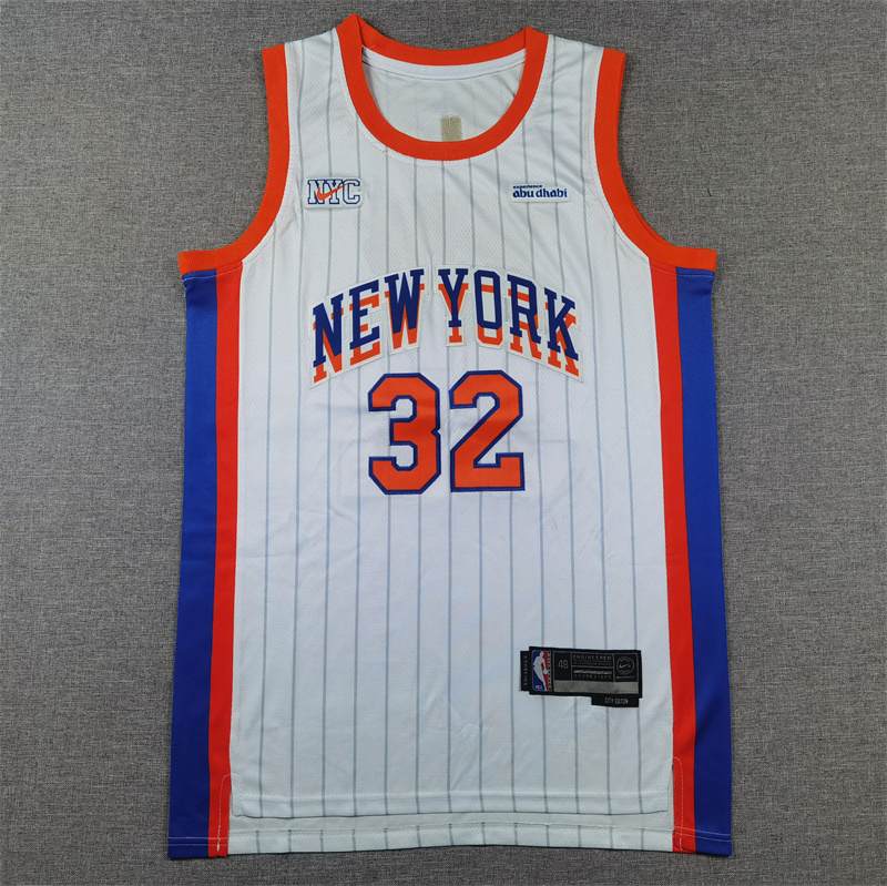 Unisex New York Knicks 2024/25 Embroidered Swingman Jersey City Edition
