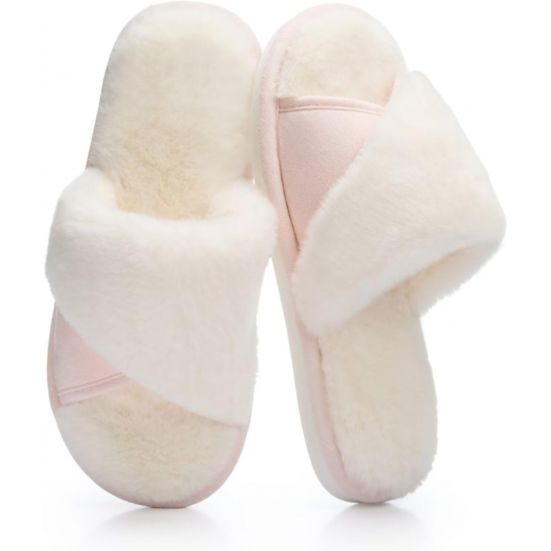Women's Open-toe House Slippers