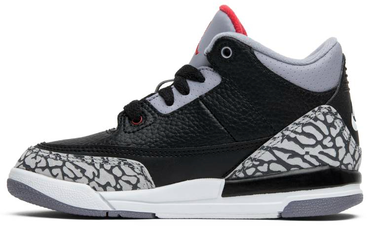 Air Jordan 3 Retro OG PS Black Cement 2018 429487-021