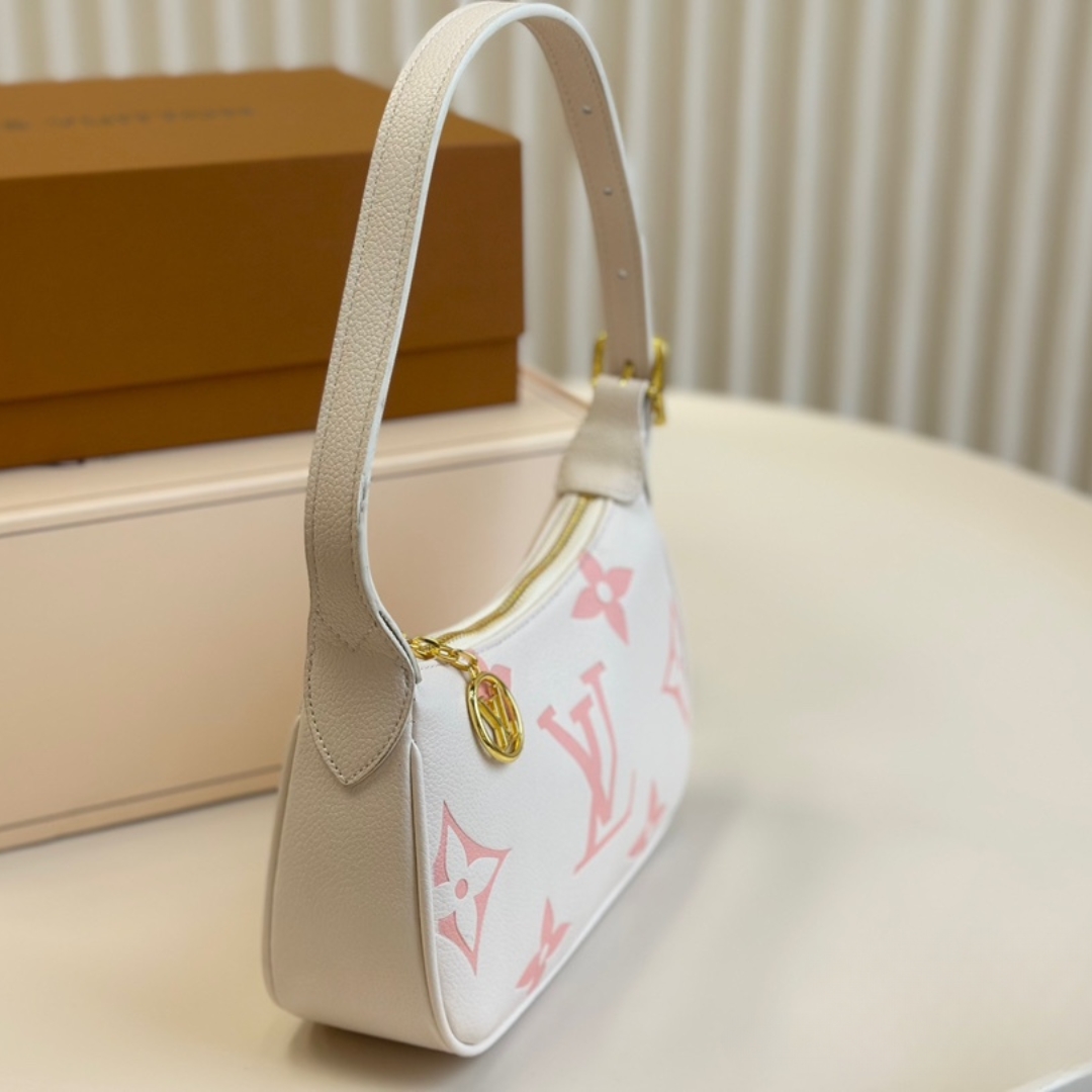 Louis Vuitton Mini Moon Bag In Latte White And Chamallow Pink 21Cm M24108