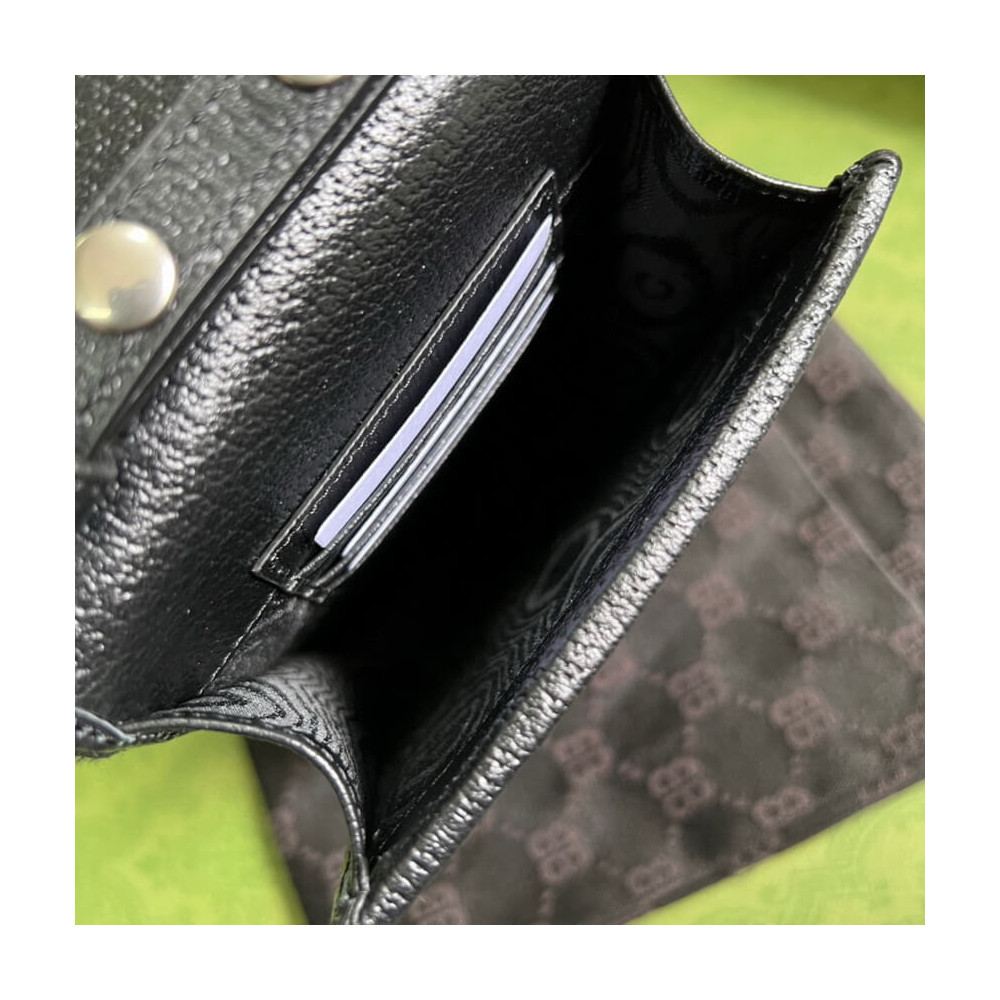 Balenciaga x Gucci Hacker Phone Bag Black