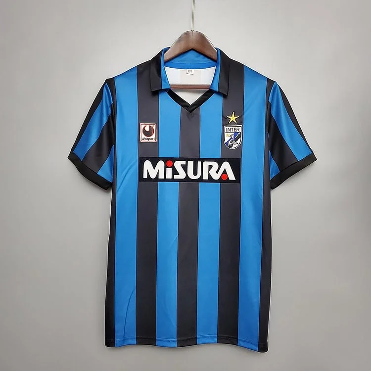 Retro 1988-90 Inter Milan home Football jersey retro