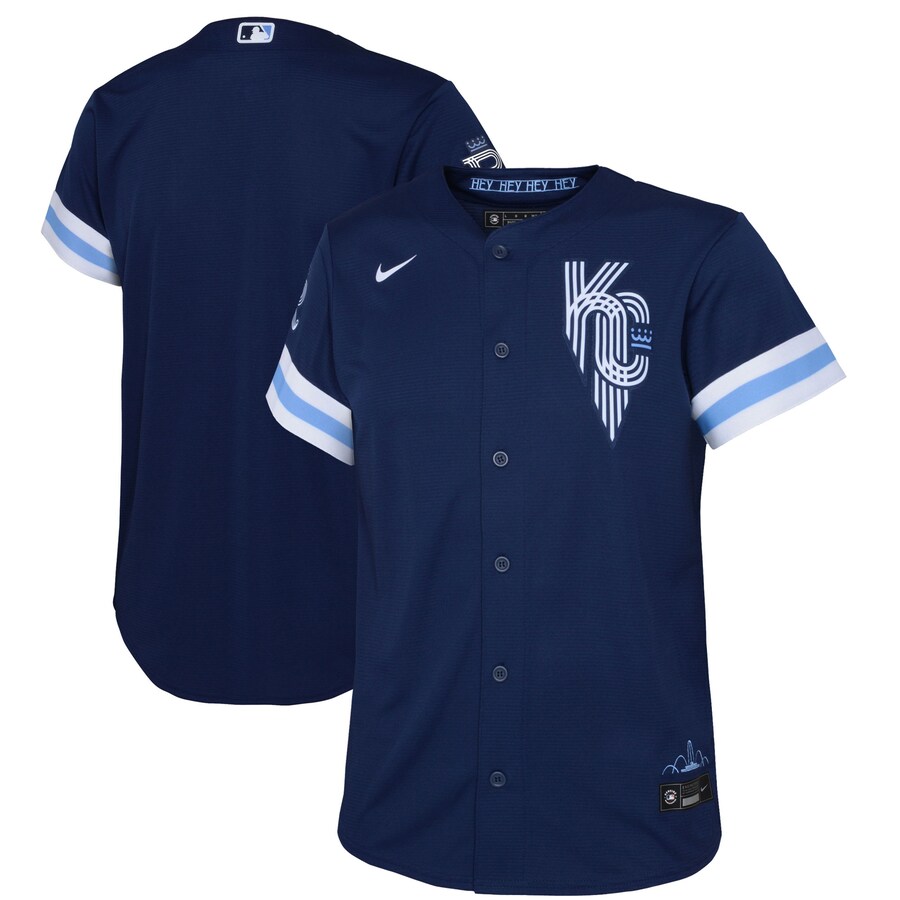Kansas City Royals Preschool City Connect Jersey Navy