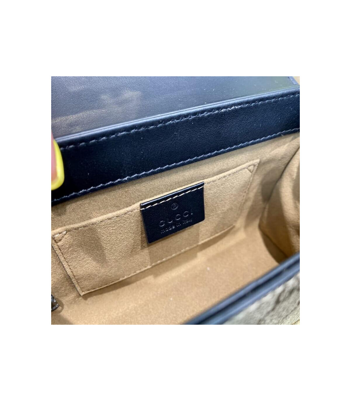 Gucci Padlock Small GG Shoulder Bag Black