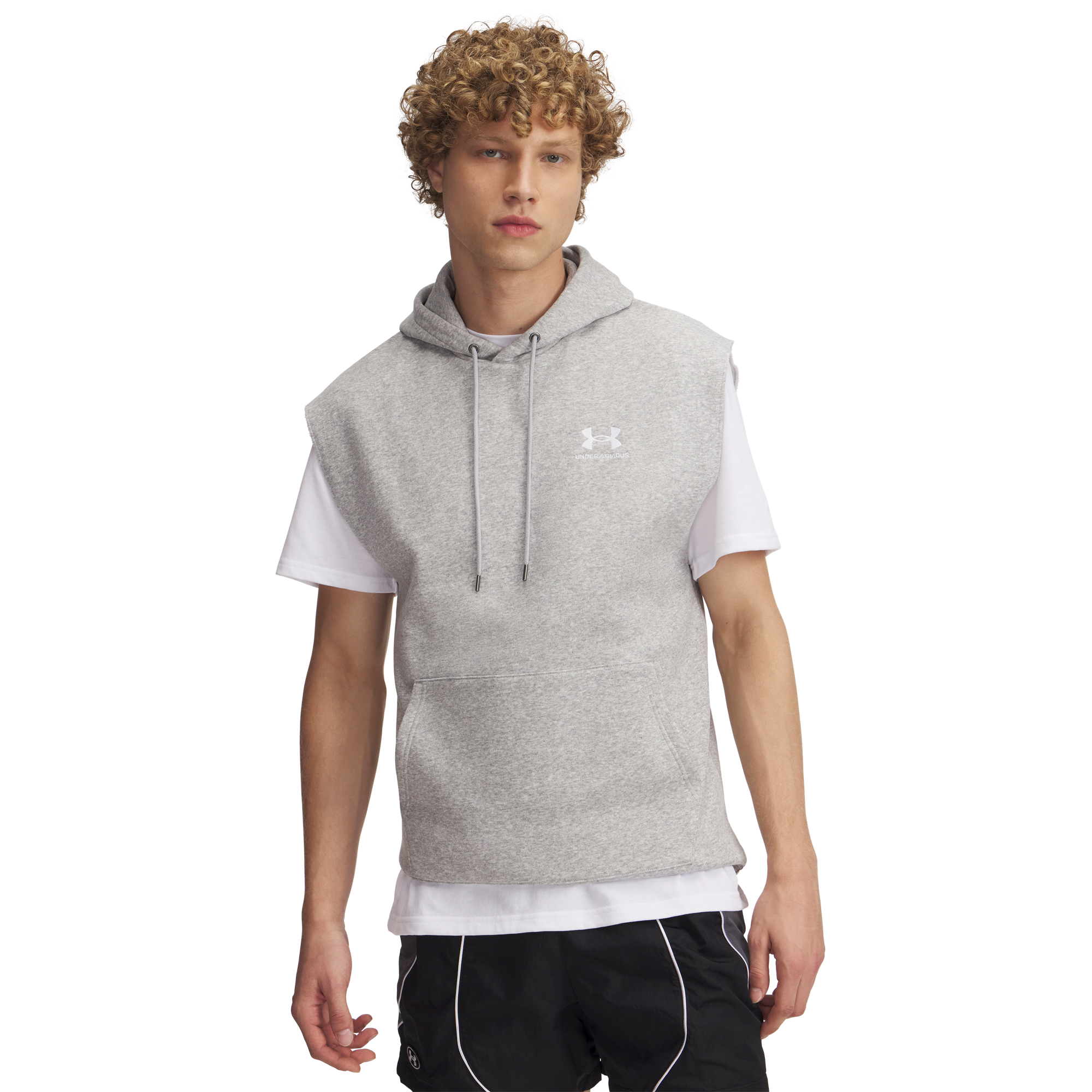Under Armour Icon Fleece Sleeveless Hoodie