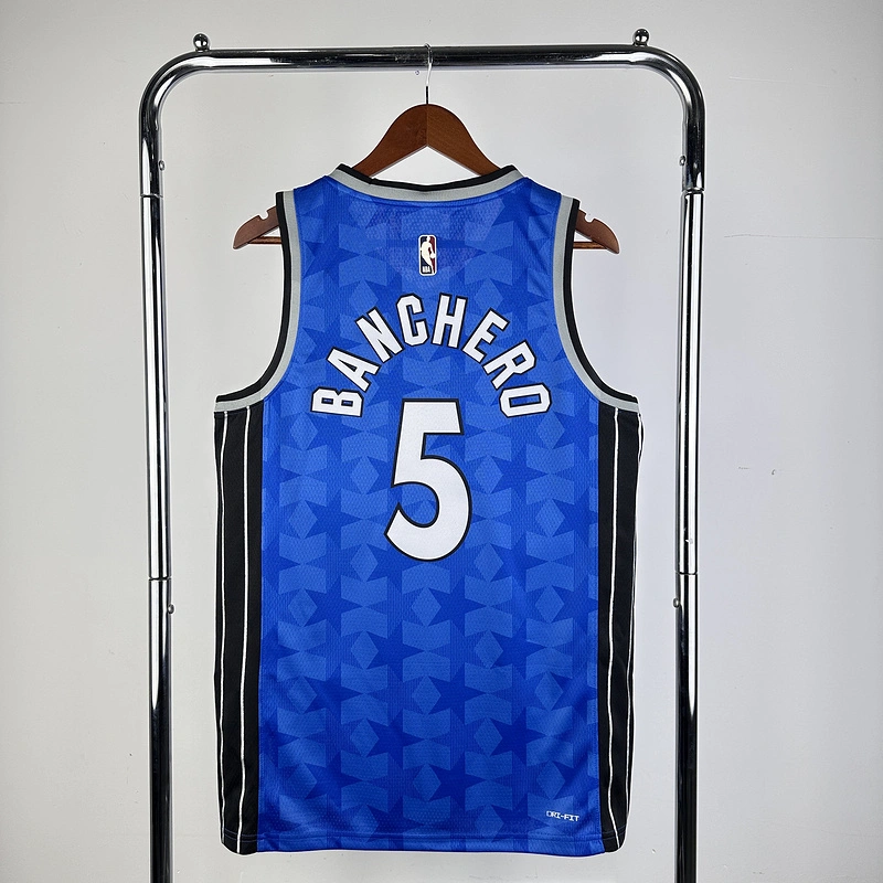 2024 NBA Orlando Magic 5 BANCHERO Basketball Jersey